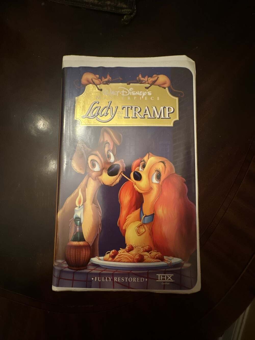 Walt Disney's Masterpiece Lady and the Tramp VHS